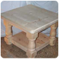 Custom made wooden table - commercial standard